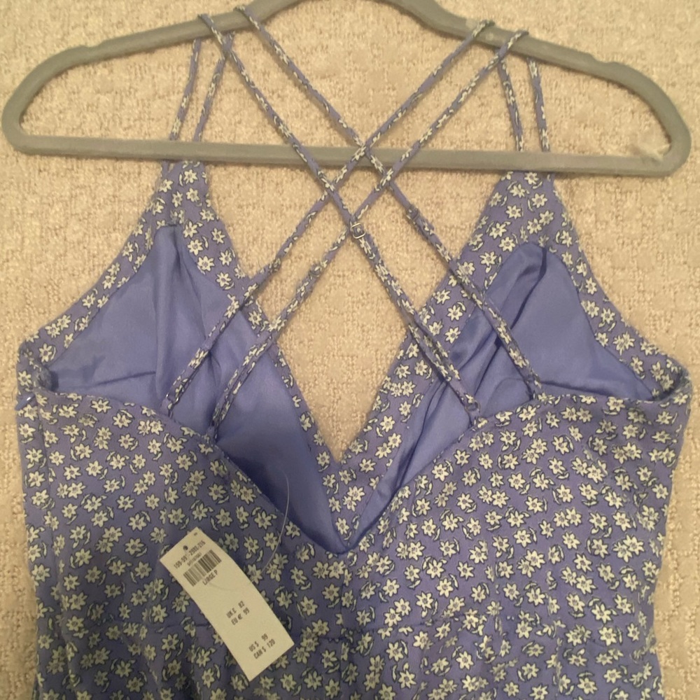 Low back cropped jumpsuit